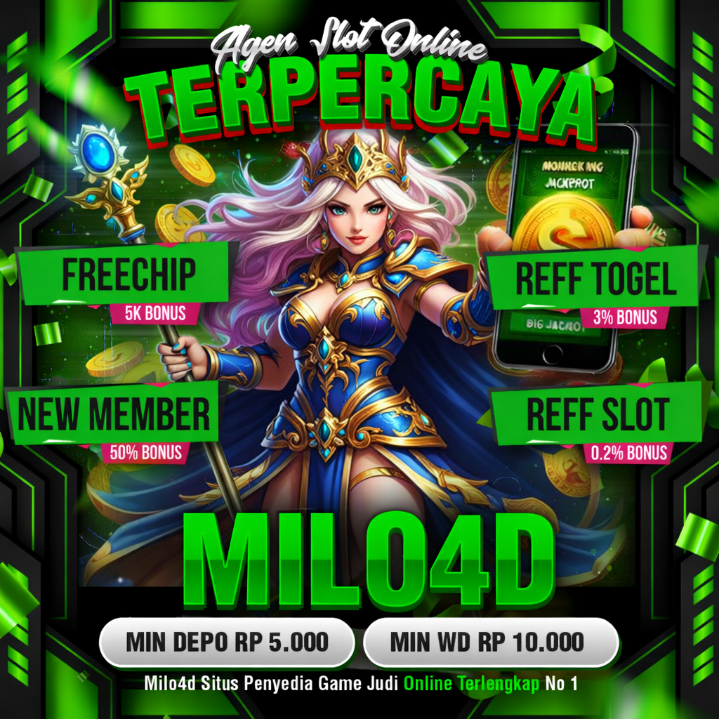 MILO4D # Link Slot Gacor Resmi & Toto SLot 4D Terbukti Maxwin